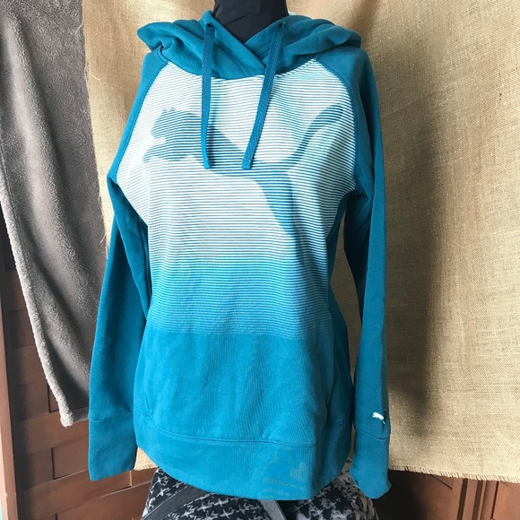 Puma Tops - Puma Spring Teal Hoodie M